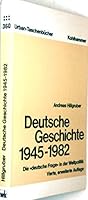 Deutsche Geschichte 1945-1982: Die "deutsche Frage" in der Weltpolitik (Kohlhammer Urban-Taschenbu¨cher) (German Edition) 3170080660 Book Cover