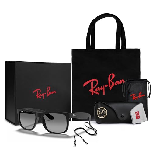 Ray-Ban Sunglasses - Luxury Gift Set: Includes Sunglasses, Tote, Microfiber Bag, Leash in Box Ideal for Gifting