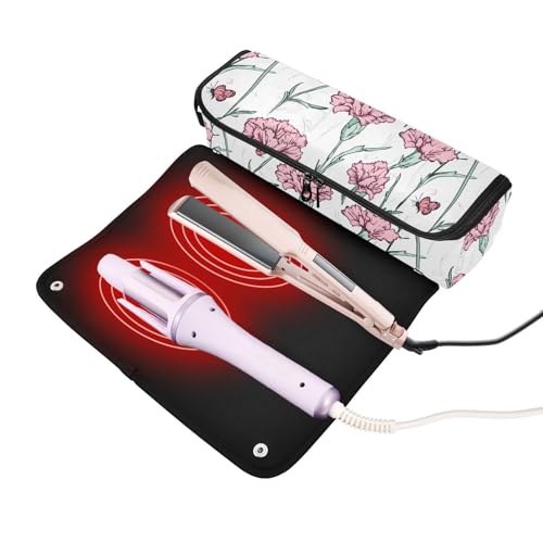 Bolsa de viaje Chic Pink para herramientas de cabello miniatura 2