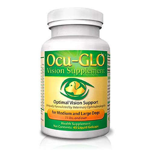Ocu-GLO Vision Supplement for Large Dogs by Animal Necessity with Lutein, Omega-3 Fatty