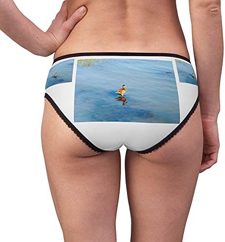 Duck Reflection Panties, Duck Reflection Underwear, Briefs, Cotton Briefs, Funny Underwear, Panties For Women