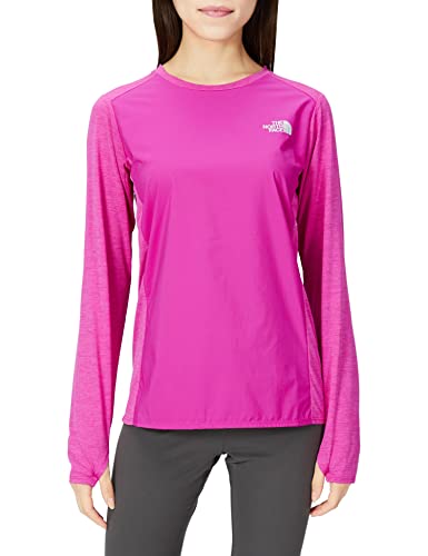 [ザノースフェイス] L/S Hybrid GTD Melange Crew