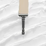 Rockwell T2 | Twist-To-Open (TTO) Double-Edge Safety Razor | Full Metal | Includes 5 Fully Recyclable Stainless Steel Blades (Gunmetal Chrome)