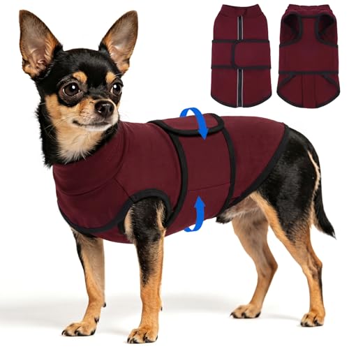 Image of Nanaki Snug Anxiety Compression Shirt for Dogs from Storms & Fireworks | Gentle pressure,Reflective strip,Adjustable,Peaceful sleep & grooming,Ease separation anxiety,for storm,fireworks,loud noise