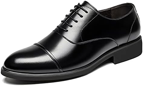 Amazon Co Jp 革靴 メンズ ビジネスシューズ 黒 茶 歩きやすい 防水 ウォーキング スニーカー 通気性 高級レザー 防臭 軽量 防滑 走れる 大きいサイズ 23 5 28 ストレートチップ 紳士靴 美脚 外羽根 冠婚葬祭 通勤 喪服 ファッション