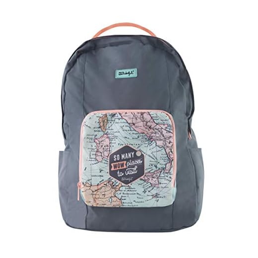 Mr. Wonderful Mochila de viaje plegable - So many wow places (ENG)