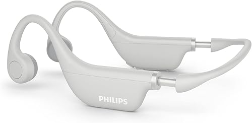 PHILIPS TAK4607GY - Auriculares Bluetooth de conducción ósea para niños con micrófono interno y controles parentales, gris, TAK4607GY disponible en Yaxa Peru
