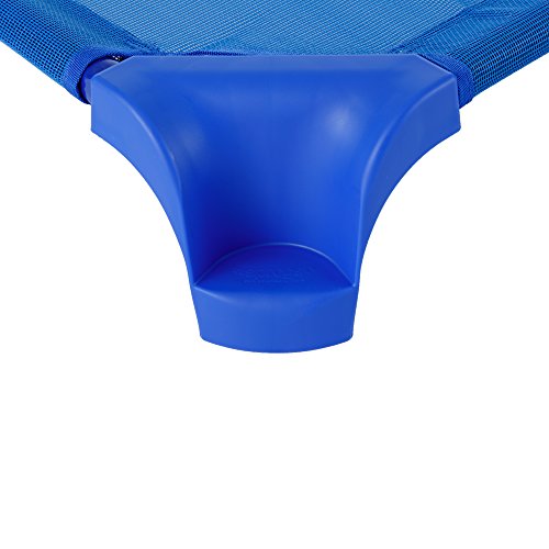 Image of Sprogs Heavy-Duty Stackable 40 inchL Daycare Cots for Toddlers Ages 1 to 2, Stacking Preschool Classroom Toddler Cots for Sleeping, Resting, Naptime, Pack of 24, Blue