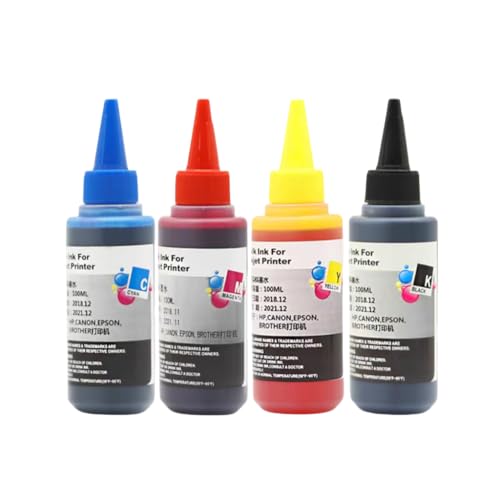 Kit CISS de recarga de tinta universal de 100ml para solucionar cartuchos vacíos 305 545XL