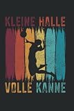 Kleine Halle Volle Kanne: Volleyball Notizbuch super Notizblock für Volleyballspielerinen und Volleyball Fans für ein Volleyball Turnier. Ideal für tägliche Notizen und Aufzeichnungen als Geschenk