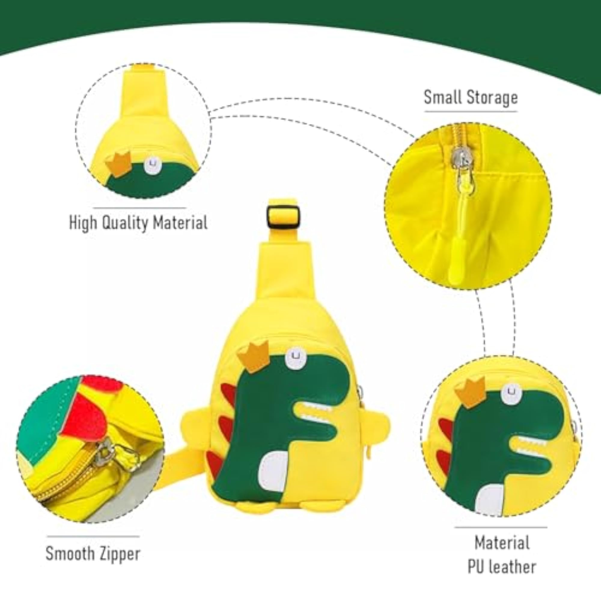 Children's Dinosaur Cartoon Backpack for Kids