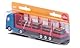 siku 1659, Holz-Transport-LKW, 1:87, Metall/Kunststoff, Blau/Rot, Inkl. Baumstämmen