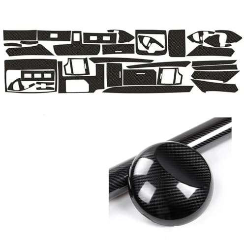 Garniture fiber de carbone 5D pour console haut de gamme Camry XV40 2006-2011