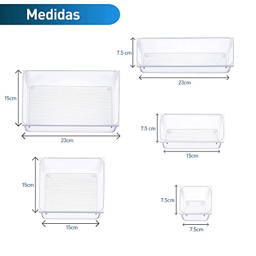 El Mejor Listado de Cajas organizadoras más recomendados. 2 cajas organizadoras marca Bluelander (2)