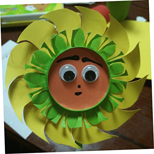 TEHAUX 200 Peças DIY Olhos Wiggly Olhos Pequenos Olhos Wiggly Bonecas Olhos Artesanato Olhos Mexidos