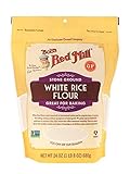 Bob's Red Mill Gluten Free White Rice Flour, 24 Ounce (Pack of 2)