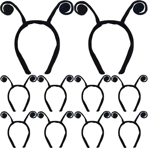 YOOHUA 10PCS Butterfly Antenna Headband Ladybug Antenna Headpiece Moth Hairband for Halloween Costume Accessories Party