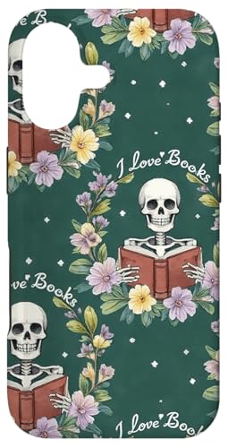 I Love Books Quiet Reader Book Lover Bookworm ���w �X�}�z�P�[�X iPhone 17 �p