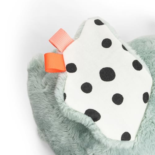 Done by Deer Sensorisches Aktivitätsspielzeug Birdee Blau - Lustige Farben und hohe Kontraste zur visuellen Stimulation, ab 0 Monaten - perfekt für die Entwicklung des Sehvermögens Ihres Neugeborenen