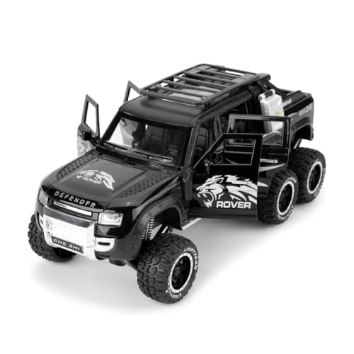 Image of Scale Exclusive Alloy Metal Pull Back | Die-cast Car Model with Sound Light Mini Auto Toy for Kids Metal Model Toy Car with Sound and Light (1:24 Scale def 6x6 -Black)