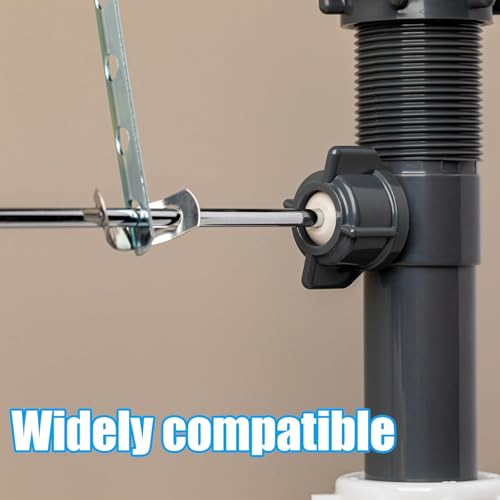 2pcs Lavatory Pop-Up Drain Center Piece Assembly, Bathroom Sink Pivot Ball Rod Stopper Replacement Compatible with Danco 34807 & Price Pfister PS2673 PS469 PSB327 Accessories