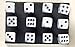 GAME DICE Push Pin Set - 12pc Handmade Decorative Office Game Room Tacks