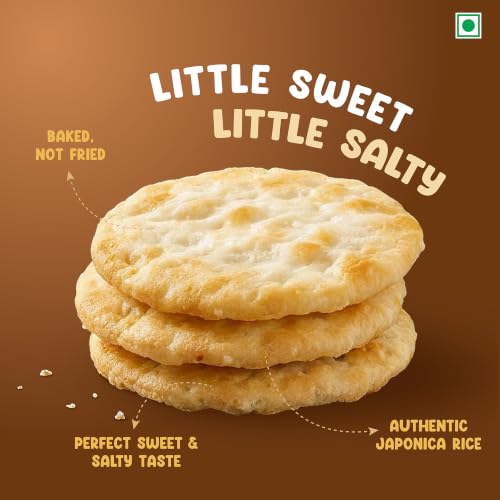 Image of ORION Rice Cracker |O'Rice Cracker |Premium Baked Korean Snack, 5 x 14pc pack |Weekly snack pack | Healthy Rice Cakes | Monthly snack box