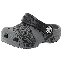 Crocs Unisex Kids Clog, Classic Tire Print Clog T, Slate Grey, 8 UK Child