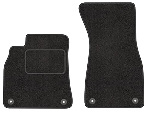 Vorne Velour Fußmatten Satz für Audi A6 C8-2-teilig - Passgenau