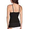 Bali womens Lace 'N Smooth Fajas Cami Df8l12 shapewear tops, Black, Large US
