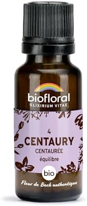 Biofloral Fleur de Bach Centaury Centaurée 470 Granules