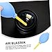TEHAUX 3Pcs Camera Air Blower Ergonomic Design for Easy Operation for Cleaning Lenses and Sensitive Electronics Efficient Dust Removal Tool Compact PC Air Duster