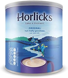 Horlicks Original Malted Milk 2kg (Pack of 1) - Just add milk, The Original Malted Drink. High in Calcium, Zinc, Vitamin C, Vitamin D & Vitamin B12.
