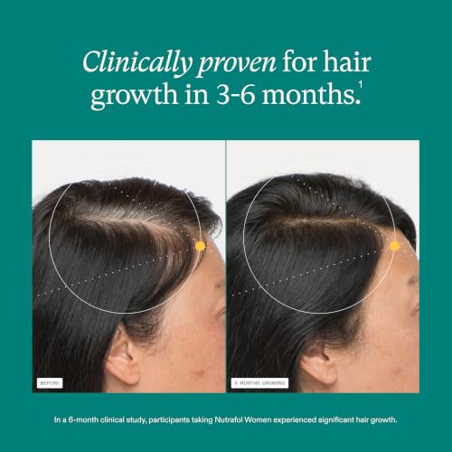 Image of Nutrafol Women Hair Growth Supplements, Ages 18-44, 1-Month Pouch