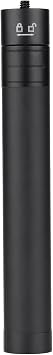 Andoer Telescopic Stabilizer Extension Rod Max. Length 73cm Aluminum Alloy Pole with 1/4 Inch Screw and Screw Hole for Gimbal Stabilizer zhiyun Feiyu