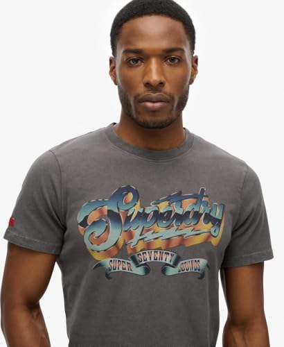 T shirt Superdry T shirt Rock Graphic Band EU - vue 5