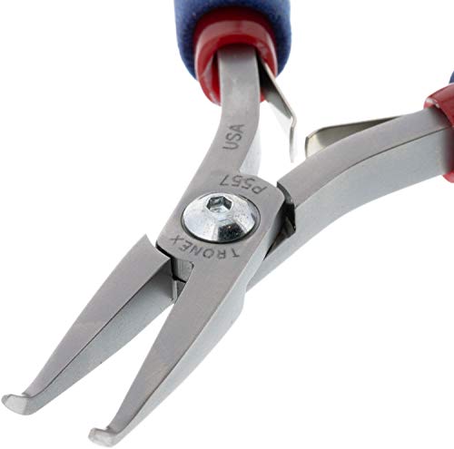 Pliers â Tronex Bent Nose 60Â° â Long Extra Fine Tips (Standard Handle) â¢ P557