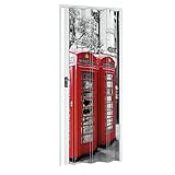 porte interne verona Porta a soffietto Vera in pvc 89,5x214 stampa digitale London.