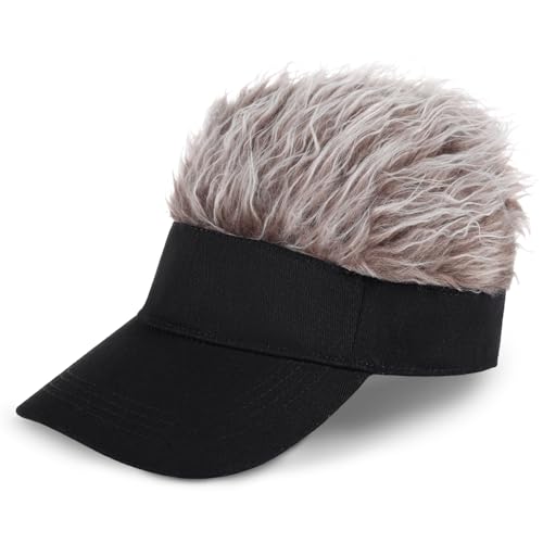 Regilt Sun Visor with Wig