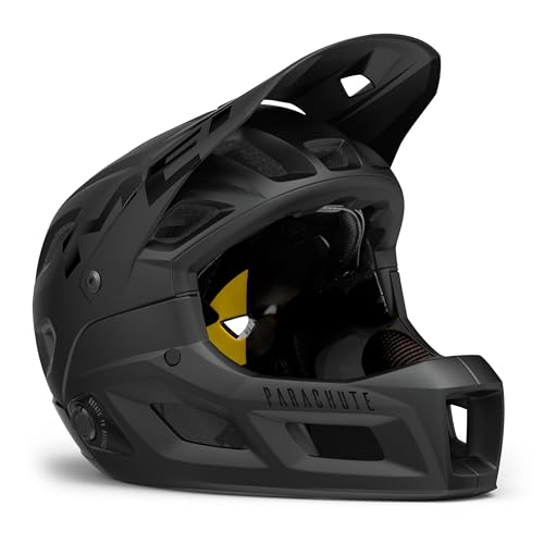 MET Casco Parachute MCR MIPS Neg.m Ciclismo Unisex Adulto, NEG(Negro), M 56-58