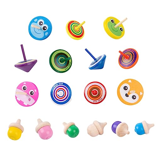 BESTonZON 1 Juego Giroscopio Giratorio de Madera Tops para niños Juguetes de Madera Juguetes educativos de Madera Juguetes giratorios muñecos peonzas giroscopio Juguete niño Tops Juguete LED BESTonZON 1 Juego Giroscopio Giratorio de Madera Tops para niños Juguetes de Madera Juguetes educativos de Madera Juguetes giratorios muñecos peonzas giroscopio Juguete niño Tops Juguete LED