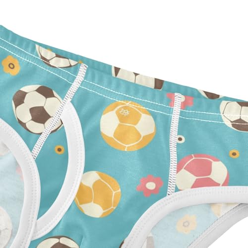KLL Soccer Ball Pattern Baby Boys Comfort Underwear Breathable Undies4