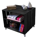 ✅ ESTILO VINTAGE ★ Este mueble tipo « caja de madera » es muy tendencioso ! Además, aportará un ambiente cálido y moderno en cualquier interior contemporáneo.