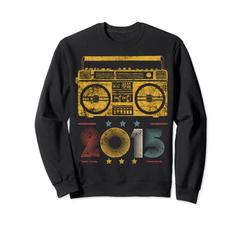 Retro vintage best of 2015 t awesome since birthday gifts Sudadera