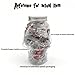 Jollyhit Gothic Red & Black Vampire Mystery Jewelry Jar – 30PCS Costume Rings, Necklaces & Earrings in Plastic Skull Jar, Christmas Vampire Gift for Women, Birthday & Party Favor, Gothic Jewelry Set, Christmas unique girlfriends gift for women