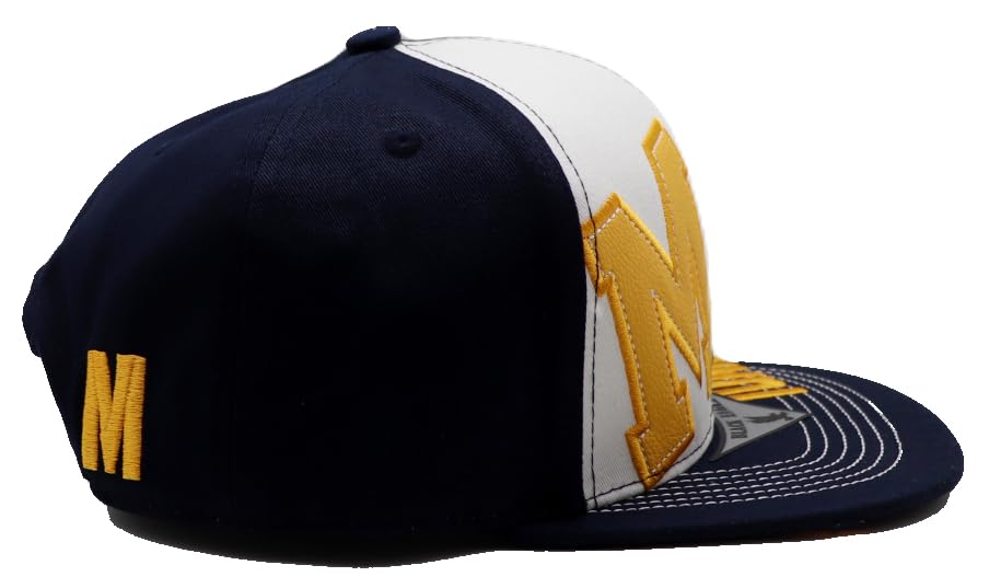 Gorra Snapback Basic Cap azul y amarilla miniatura 6