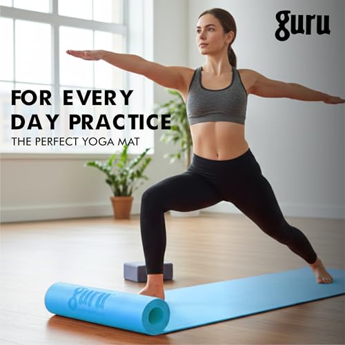 Image of GURU Eva Yoga Mat For Men & Women, Anti Slip Mat for Gym Workout