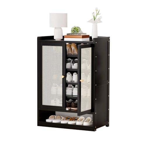 Meuble de rangement pour chaussures avec étagères amovibles afin de libérer l'entrée