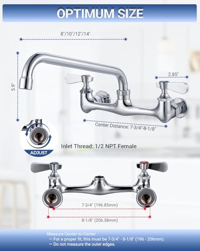 Llave mezcladora para tarja industrial 15 Imagen adicional