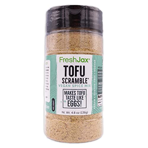 Plant-Based Vegan Seasoning Set - Tofu Scramble & Taco Large Bottles Gluten-Free Kosher Organic Ingredients #TOP1